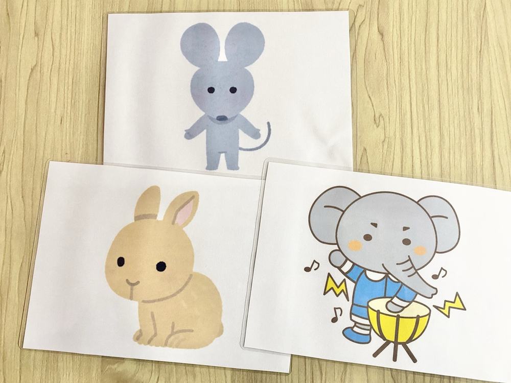 「どうぶつトリオ🐘🐰🐭」の写真 1